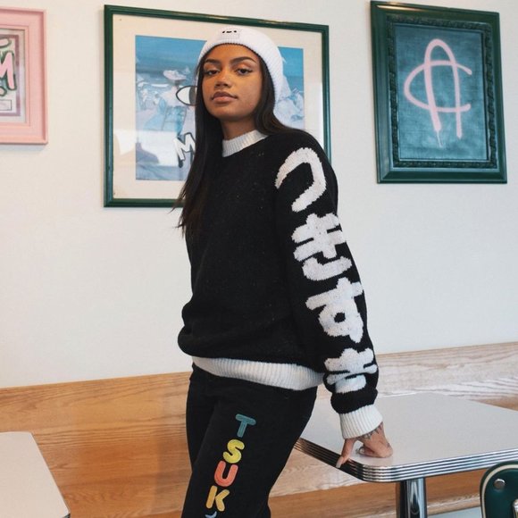 ISO Tsuki すき Knit Sweater - Picture 1 of 1